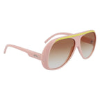 Longchamp Pink Plastic Sunglasses - Zeiniez
