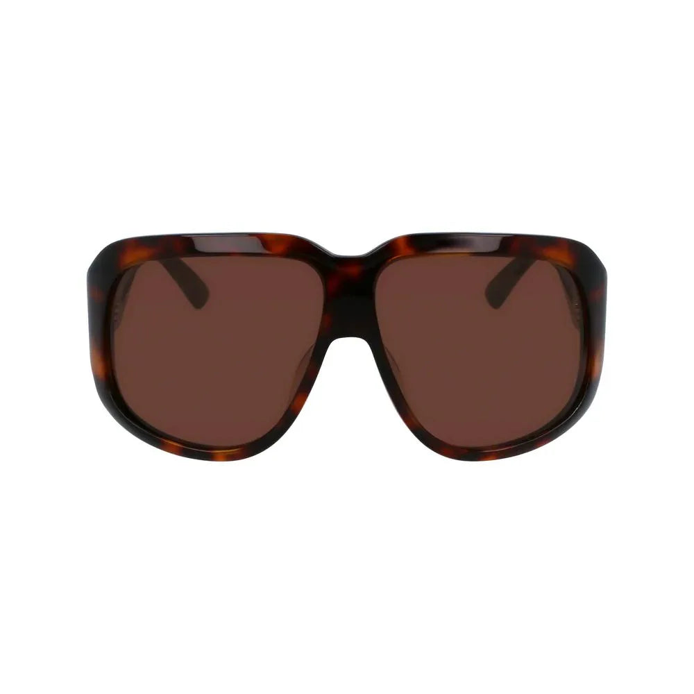 Longchamp Brown Acetate Sunglasses - Zeiniez