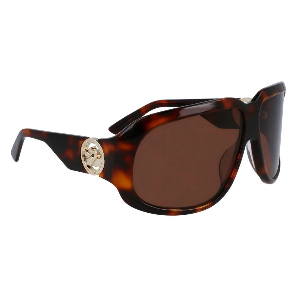 Longchamp Brown Acetate Sunglasses - Zeiniez