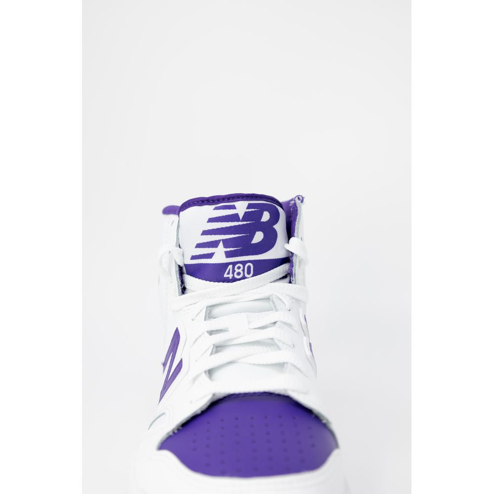 New Balance Purple Leather Athletic Sneakers - Zeiniez