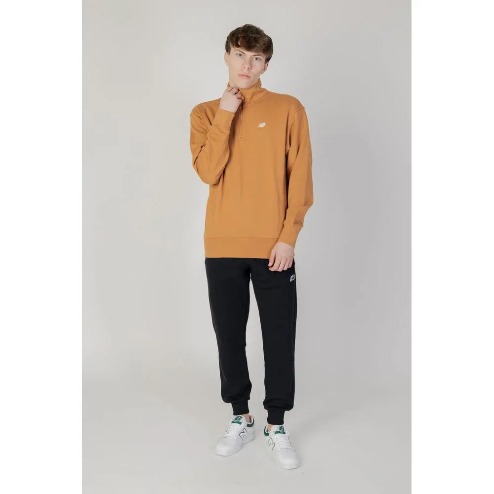 New Balance Brown Cotton Sweatshirt - Zeiniez