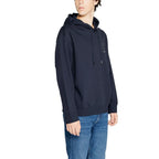 Armani Exchange Blue Cotton Hoodie - Zeiniez