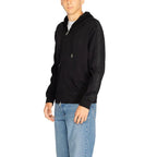 Armani Exchange Black Cotton Hoodie - Zeiniez