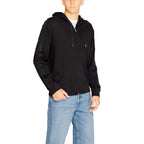 Armani Exchange Black Cotton Hoodie - Zeiniez