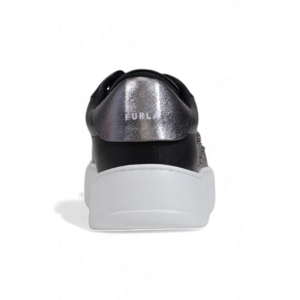 Furla Black Polyethylene Low Top Sneakers - Zeiniez