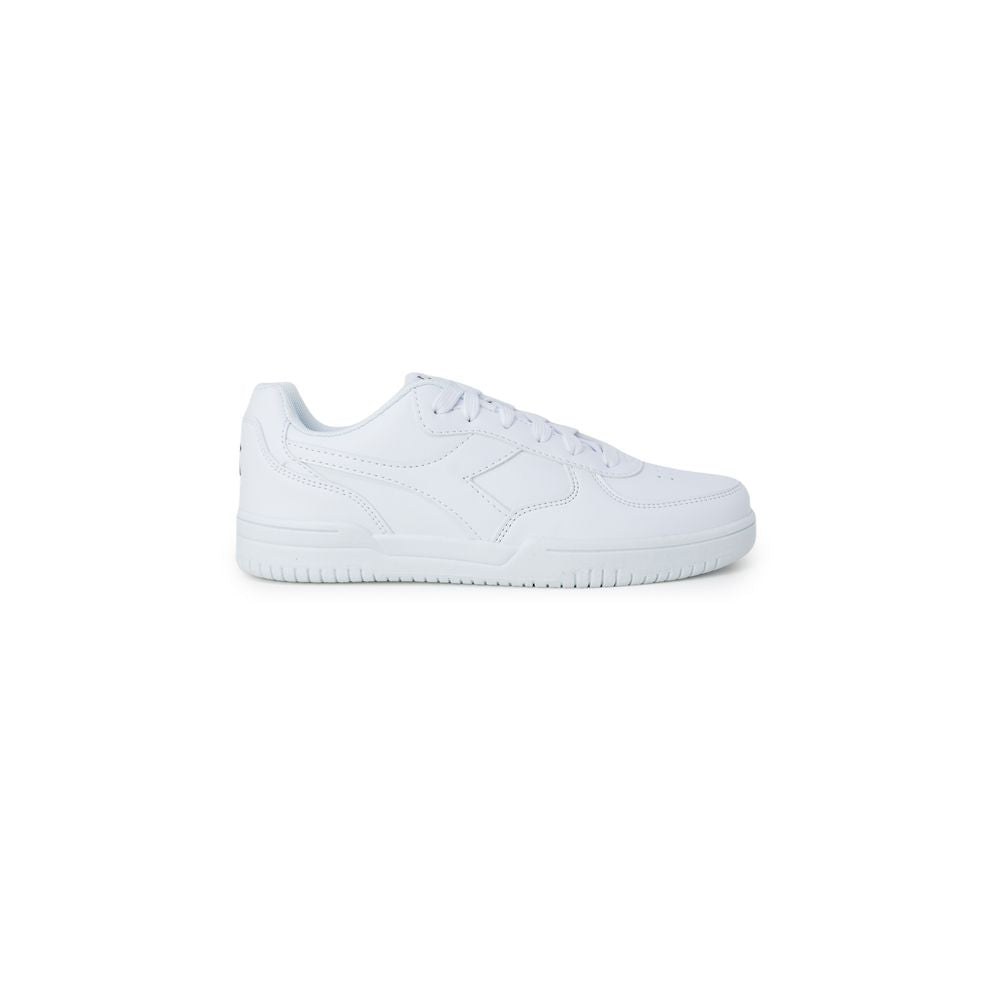 Diadora White Artificial Leather Low Top Sneakers - Zeiniez