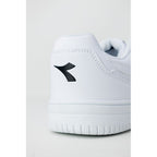 Diadora White Artificial Leather Low Top Sneakers - Zeiniez