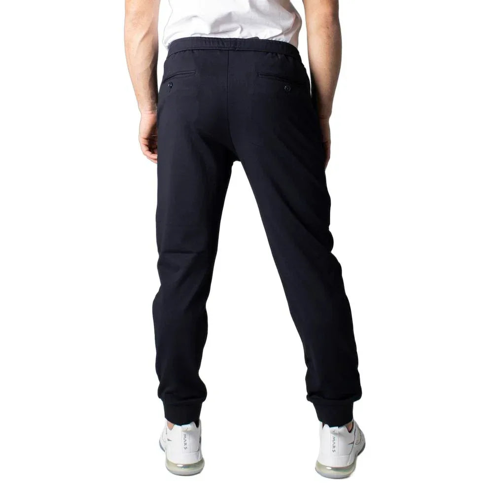 Armani Exchange Blue Viscose Skinny Pants - Zeiniez