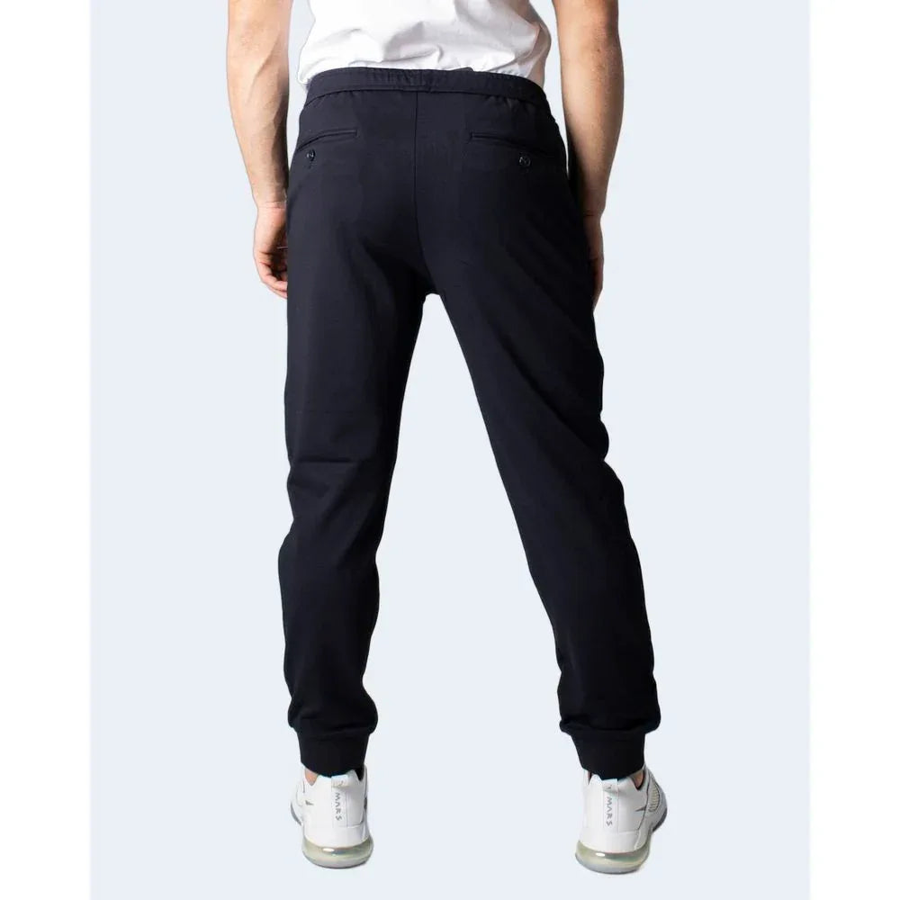 Armani Exchange Blue Viscose Skinny Pants - Zeiniez