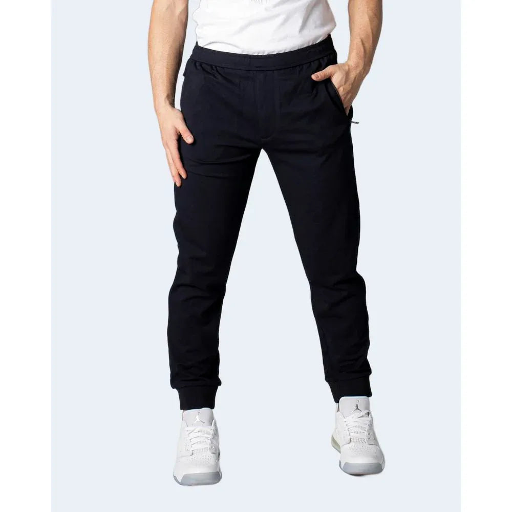 Armani Exchange Blue Viscose Skinny Pants - Zeiniez