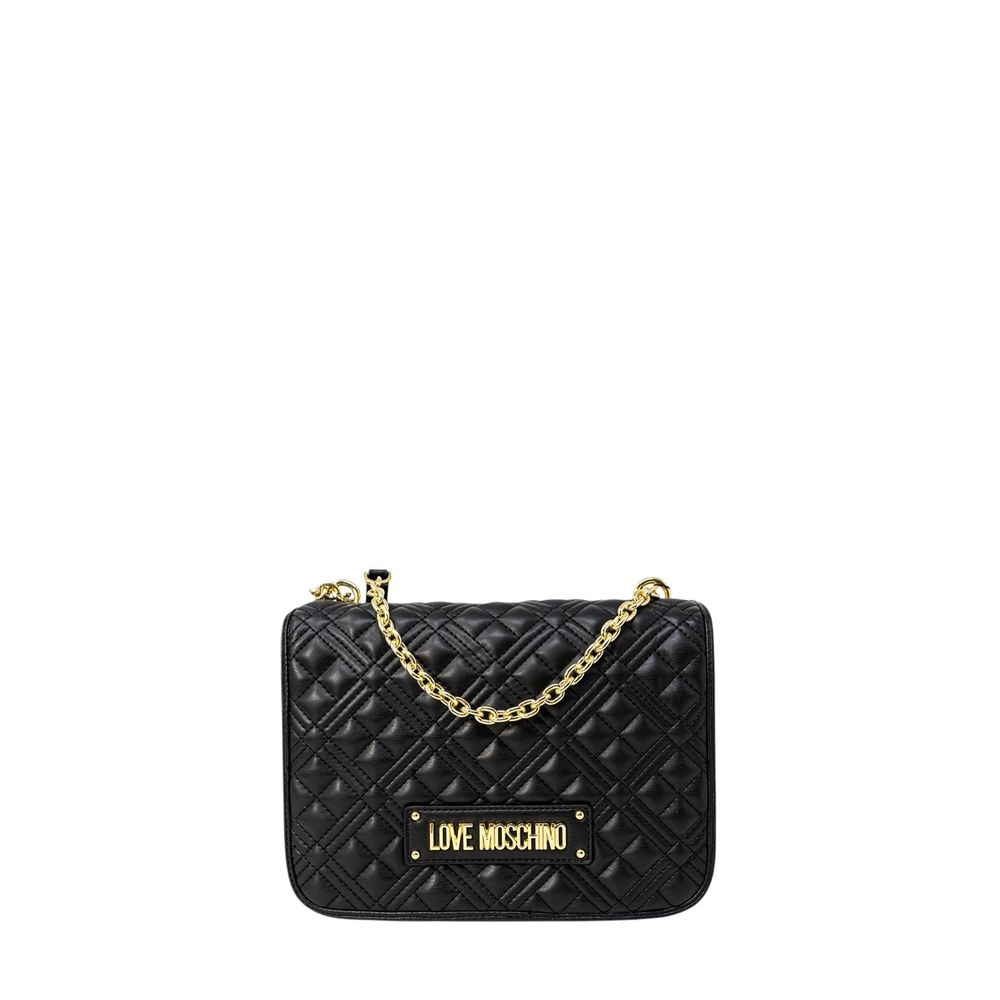 Love Moschino Black Polyethylene Handbag - Zeiniez