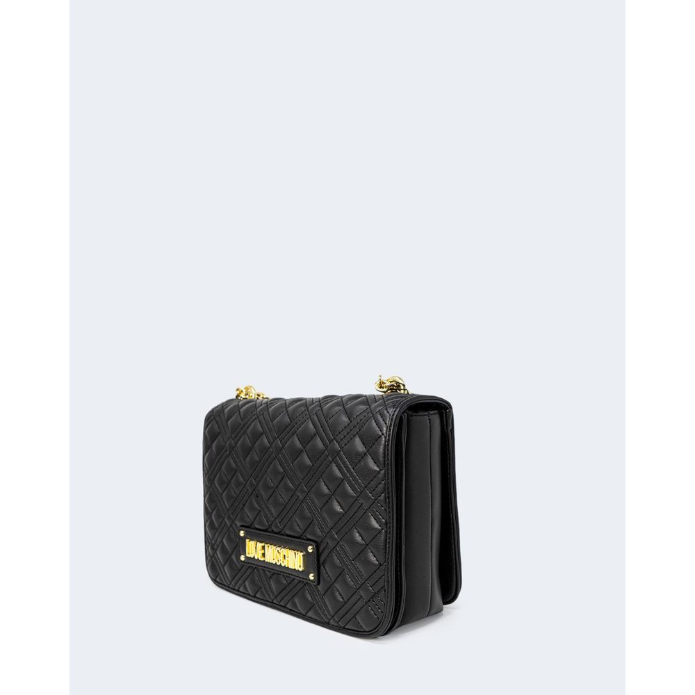 Love Moschino Black Polyethylene Handbag - Zeiniez