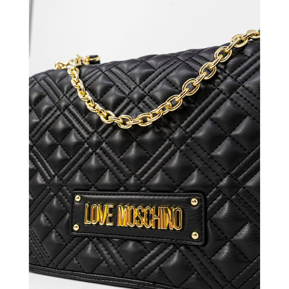 Love Moschino Black Polyethylene Handbag - Zeiniez
