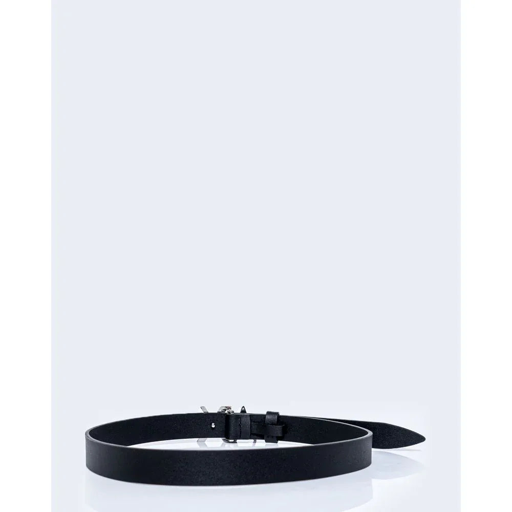 Armani Exchange Black Leather Belt - Zeiniez