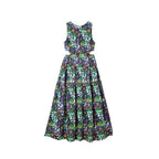 Desigual Blue Viscose Long Dress - Zeiniez
