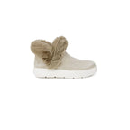 Love Moschino Beige Leather Chunky Sneakers - Zeiniez