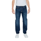 Armani Exchange Blue Cotton Skinny Jeans - Zeiniez