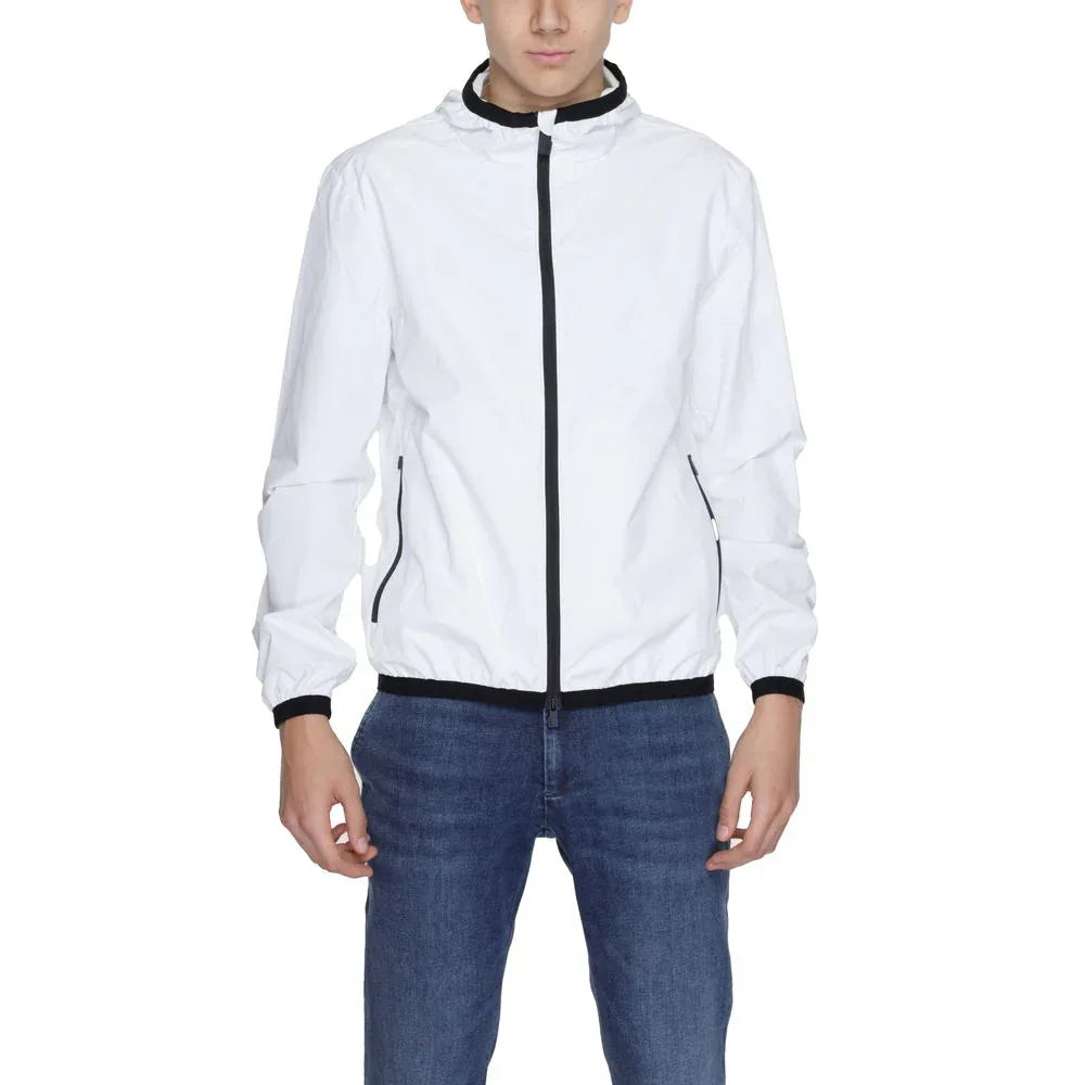 Suns White Polyester Shell Jacket - Zeiniez