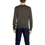 Armani Exchange Green Wool Sweatshirt - Zeiniez