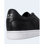 EA7 Emporio Armani Black And White Polyethylene Low Top Sneakers - Zeiniez