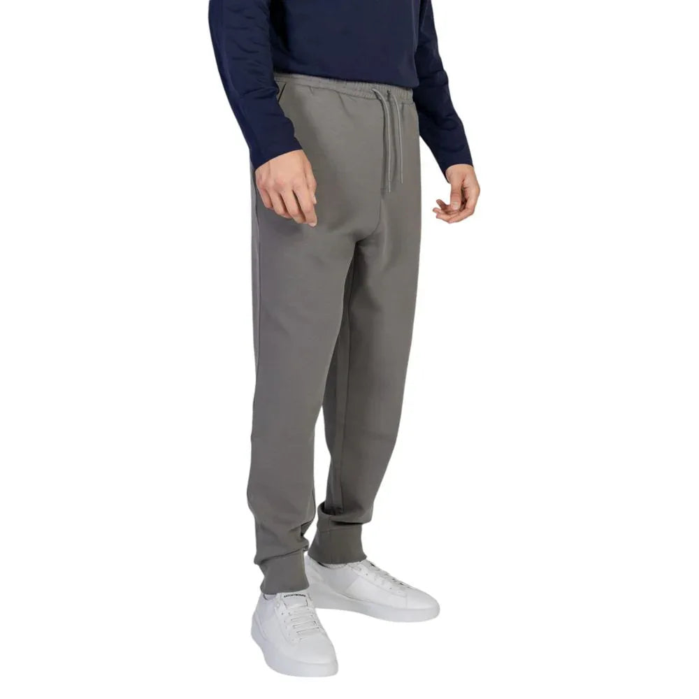 Hugo Boss Gray Cotton Joggers (Workout Pants) - Zeiniez