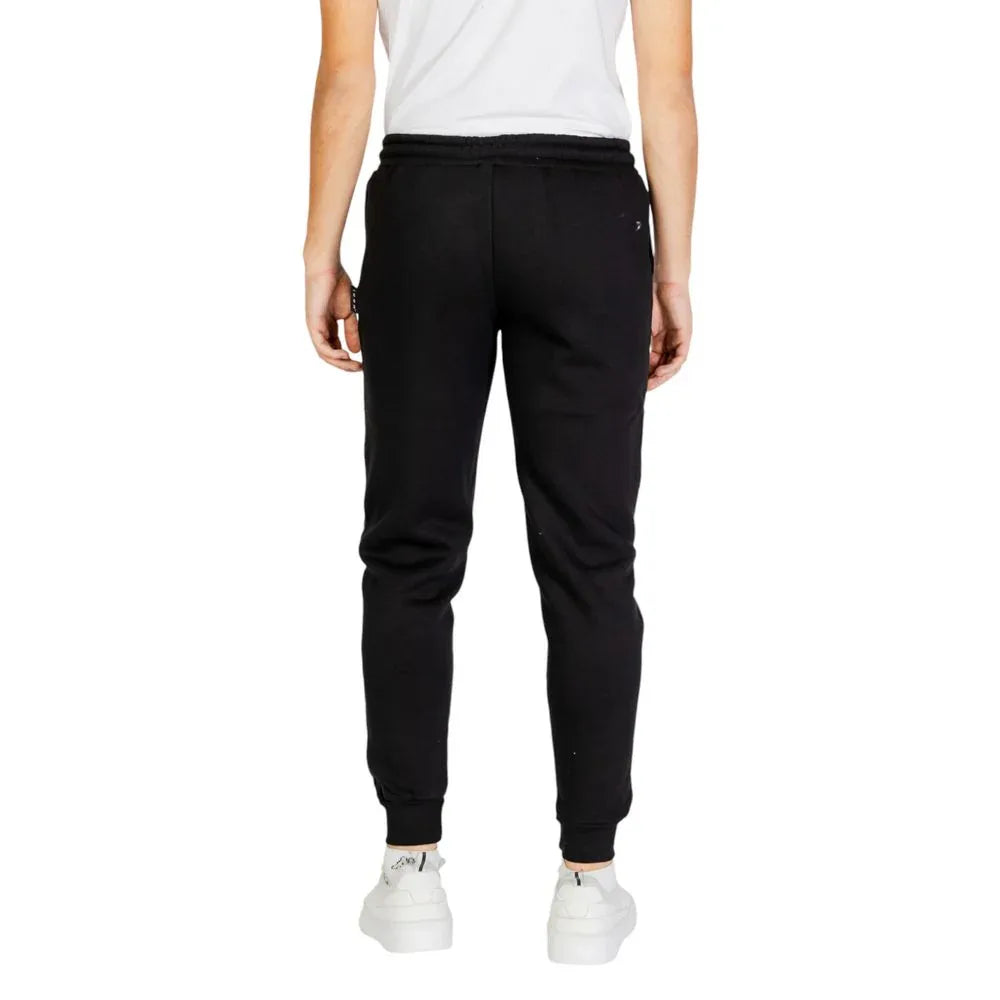 Icon Black Cotton Joggers (Workout Pants) - Zeiniez