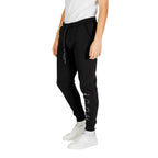 Icon Black Cotton Joggers (Workout Pants) - Zeiniez