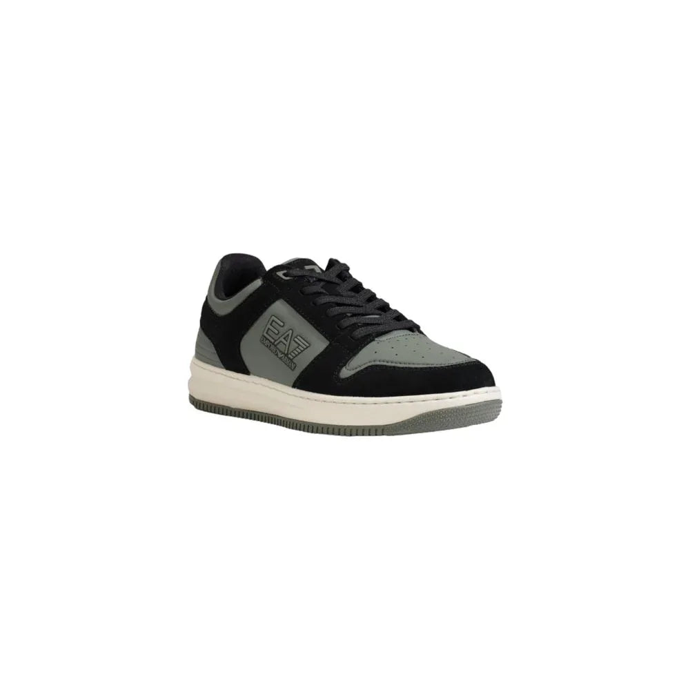 EA7 Emporio Armani Green Polyester Athletic Sneakers - Zeiniez