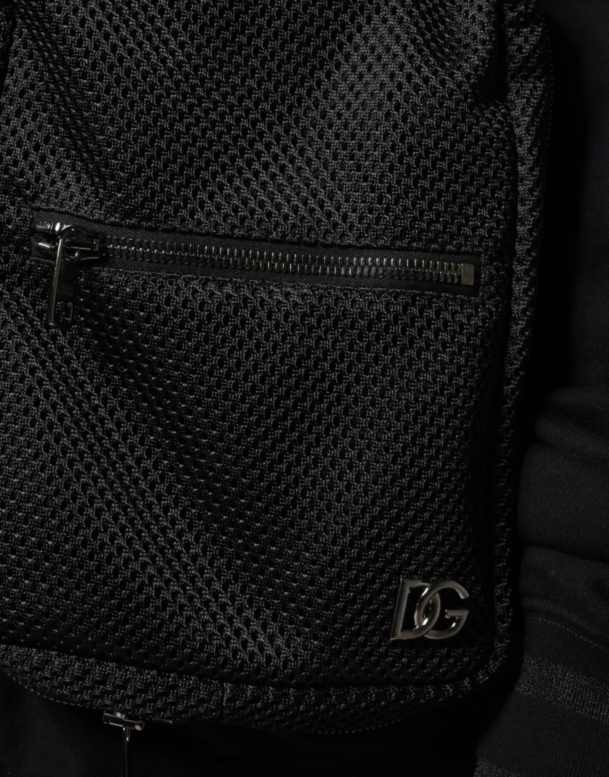 Dolce & Gabbana Black Hooded Pullover Men Sweatshirt Sweater - Zeiniez