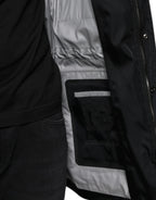 Dolce & Gabbana Black Nylon Winter Men Parka Coat Jacket - Zeiniez