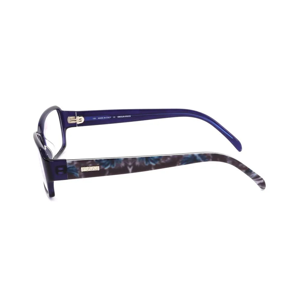 Emilio Pucci Blue Plastic Glasses (Frames) - Zeiniez