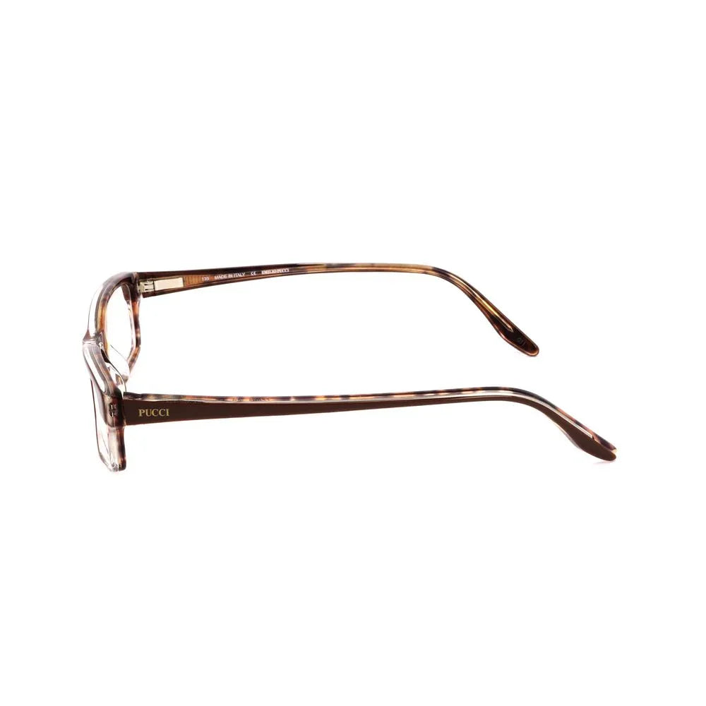 Emilio Pucci Brown Plastic Glasses (Frames) - Zeiniez