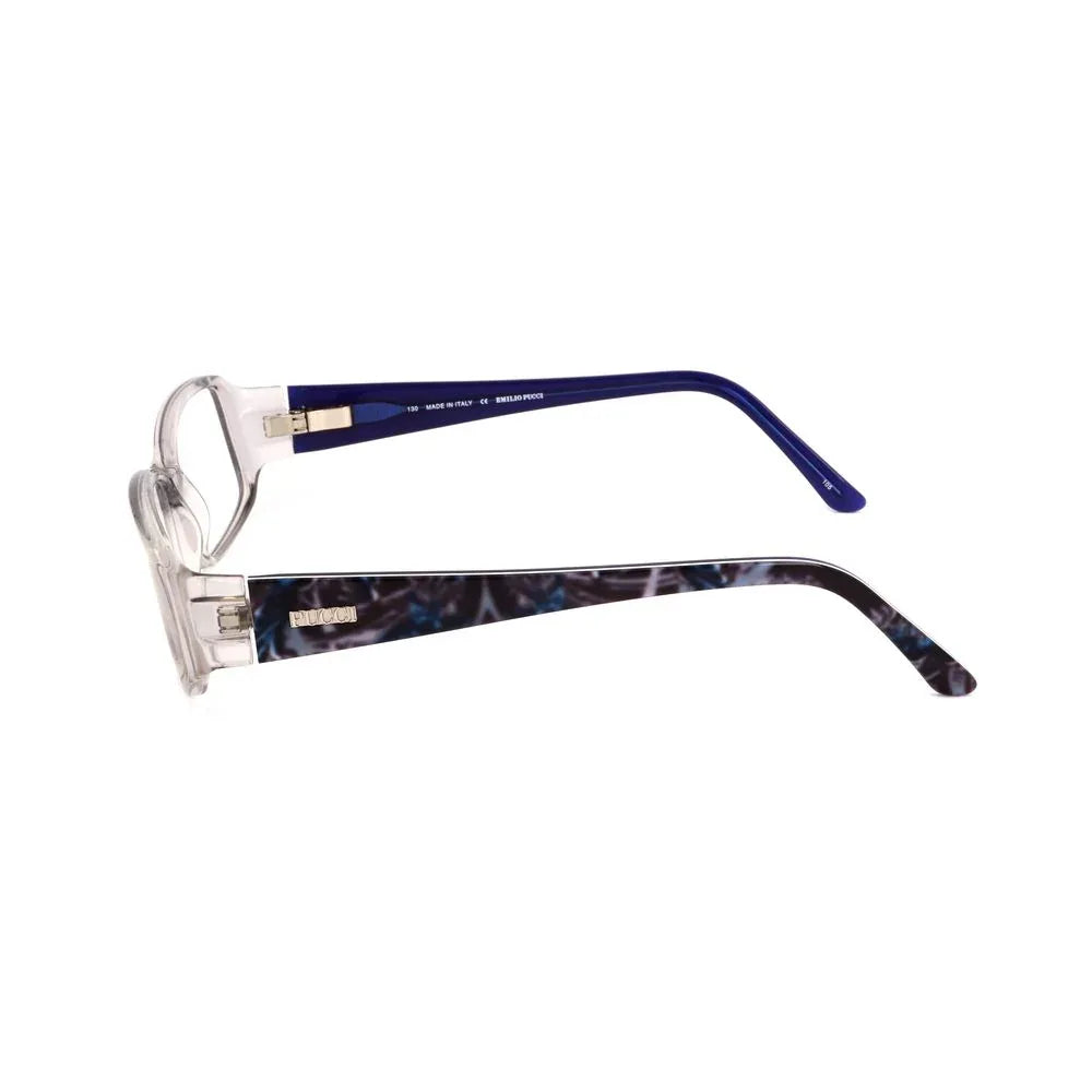 Emilio Pucci Blue Plastic Glasses (Frames) - Zeiniez