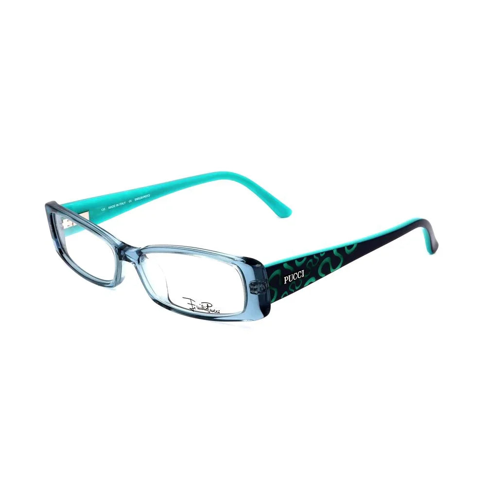 Emilio Pucci Blue Plastic Glasses (Frames) - Zeiniez