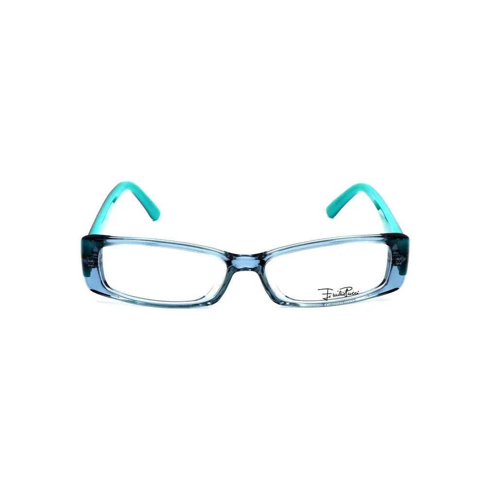 Emilio Pucci Blue Plastic Glasses (Frames) - Zeiniez