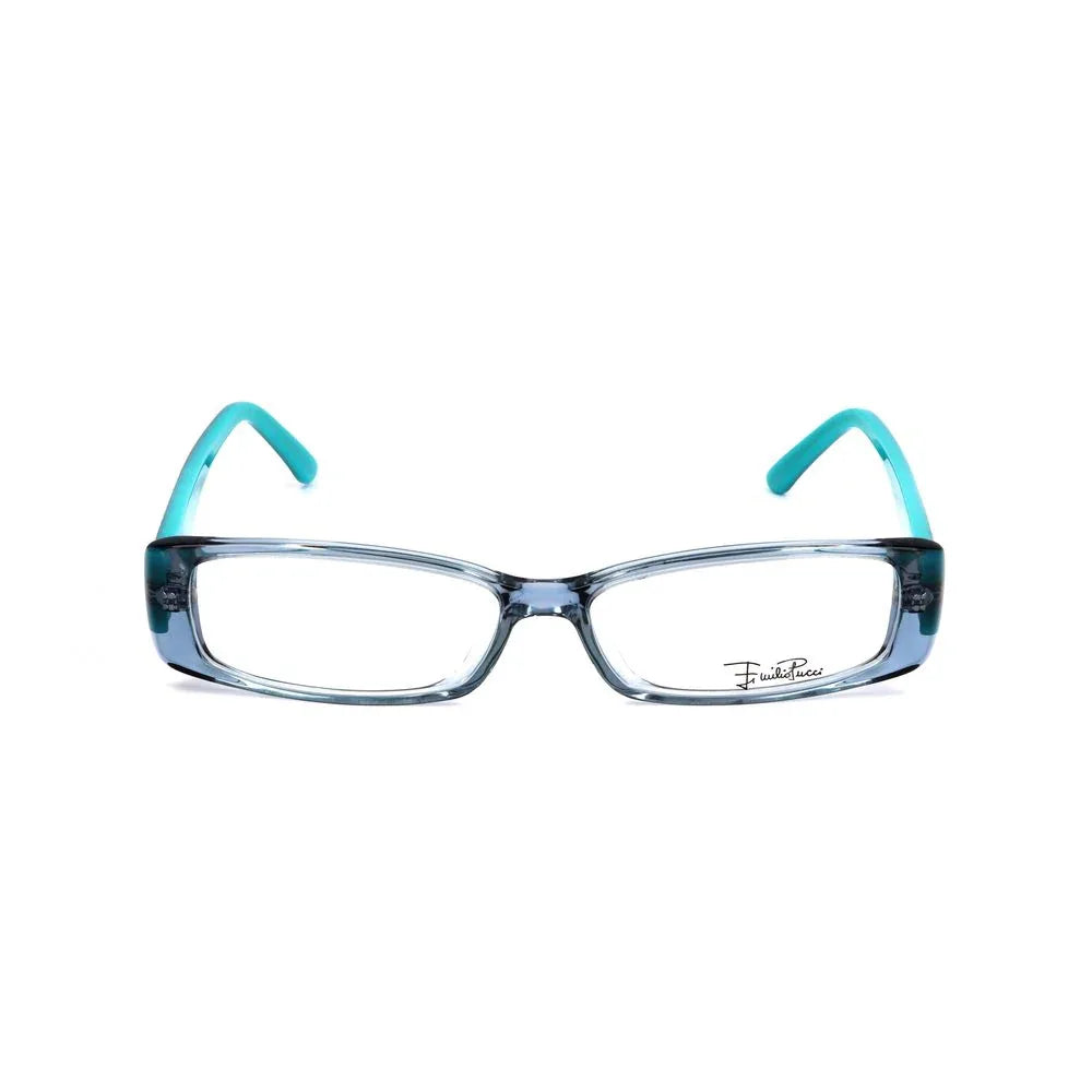 Emilio Pucci Blue Plastic Glasses (Frames) - Zeiniez