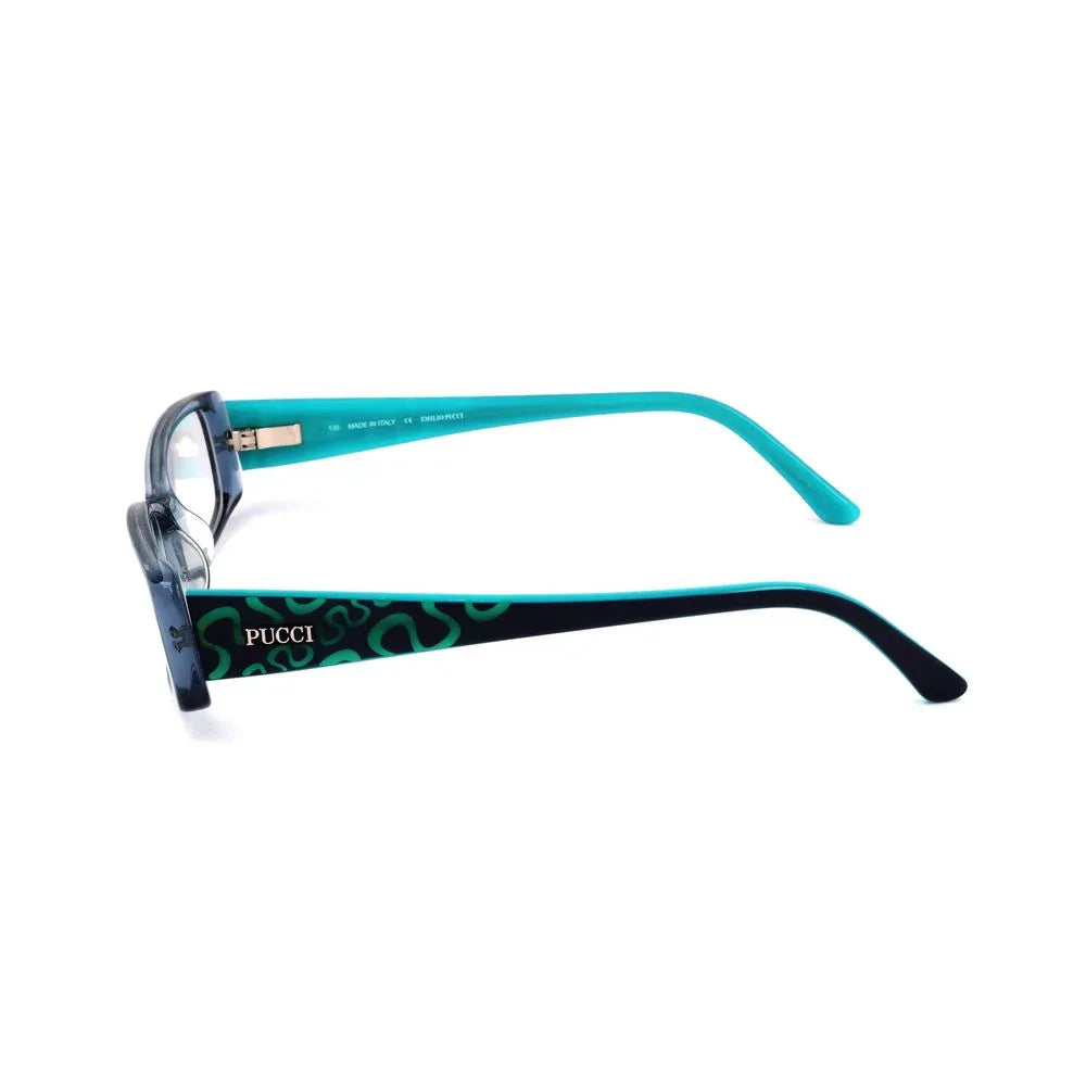 Emilio Pucci Blue Plastic Glasses (Frames) - Zeiniez