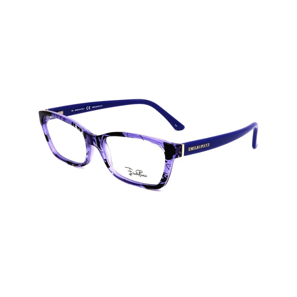 Emilio Pucci Blue Plastic Glasses (Frames) - Zeiniez