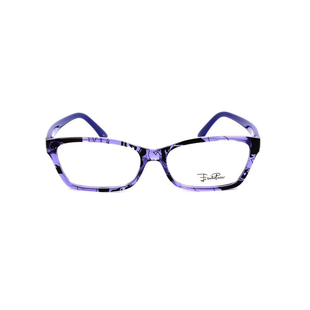Emilio Pucci Blue Plastic Glasses (Frames) - Zeiniez