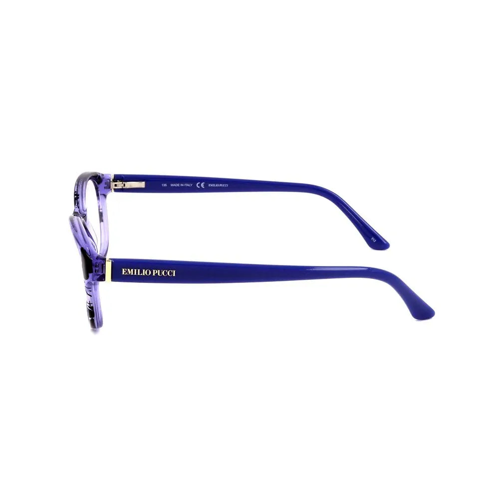 Emilio Pucci Blue Plastic Glasses (Frames) - Zeiniez
