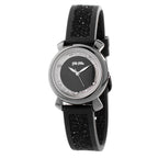 Folli Follie Black Plastic Dress Watch