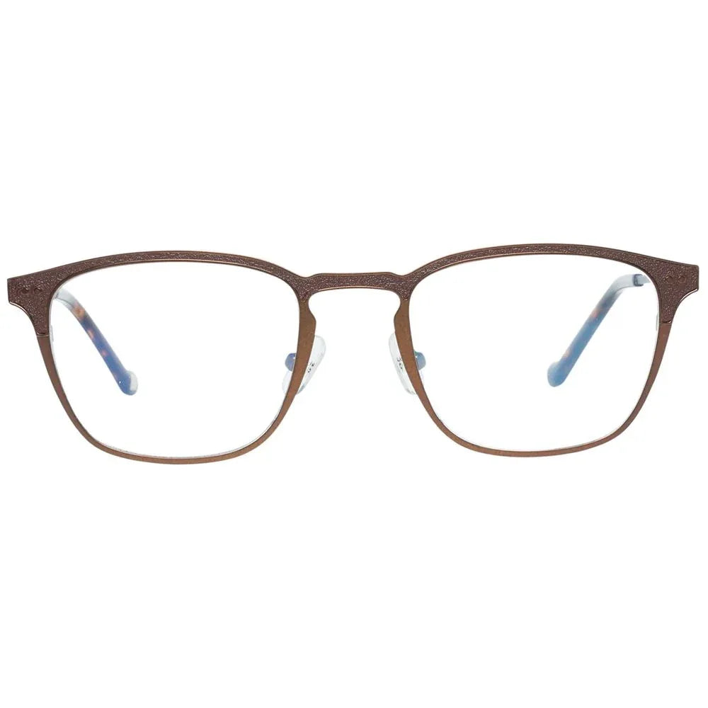 Hackett Brown Metal Glasses (Frames) - Zeiniez