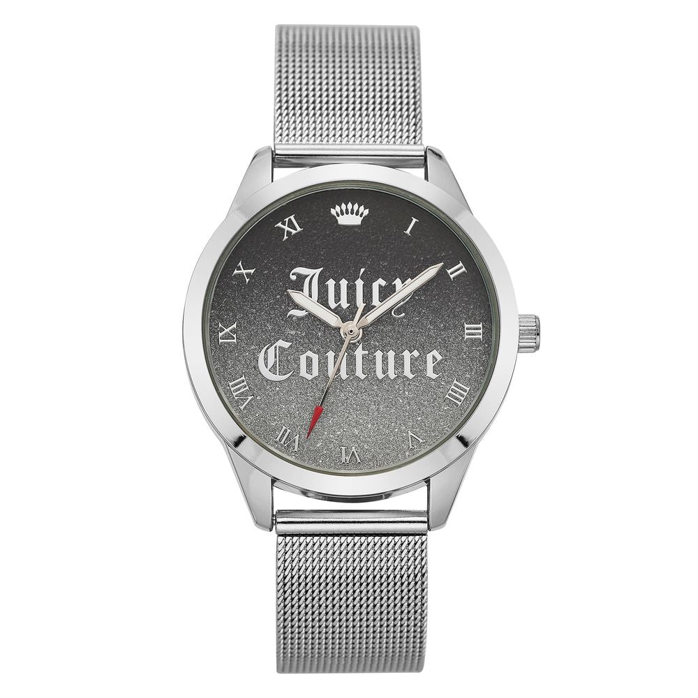 Juicy Couture Silver Stainless Steel Dress Watch - Zeiniez