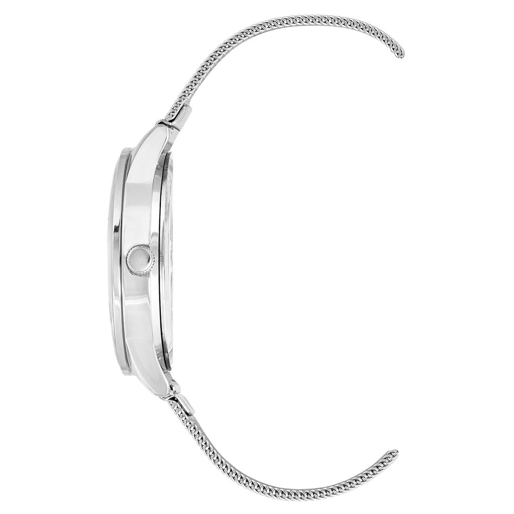 Juicy Couture Silver Stainless Steel Dress Watch - Zeiniez