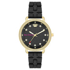 Juicy Couture Black Metal Dress Watch