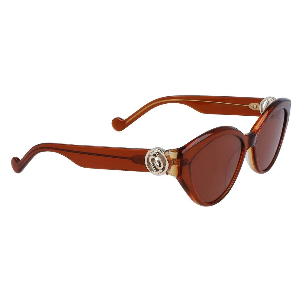 Liu Jo Brown Acetate Sunglasses - Zeiniez
