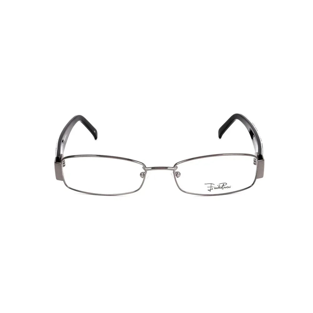 Emilio Pucci Gray Metal Glasses (Frames) - Zeiniez