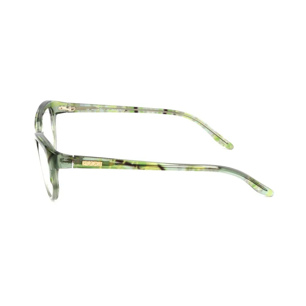 Emilio Pucci Green Plastic Glasses (Frames) - Zeiniez