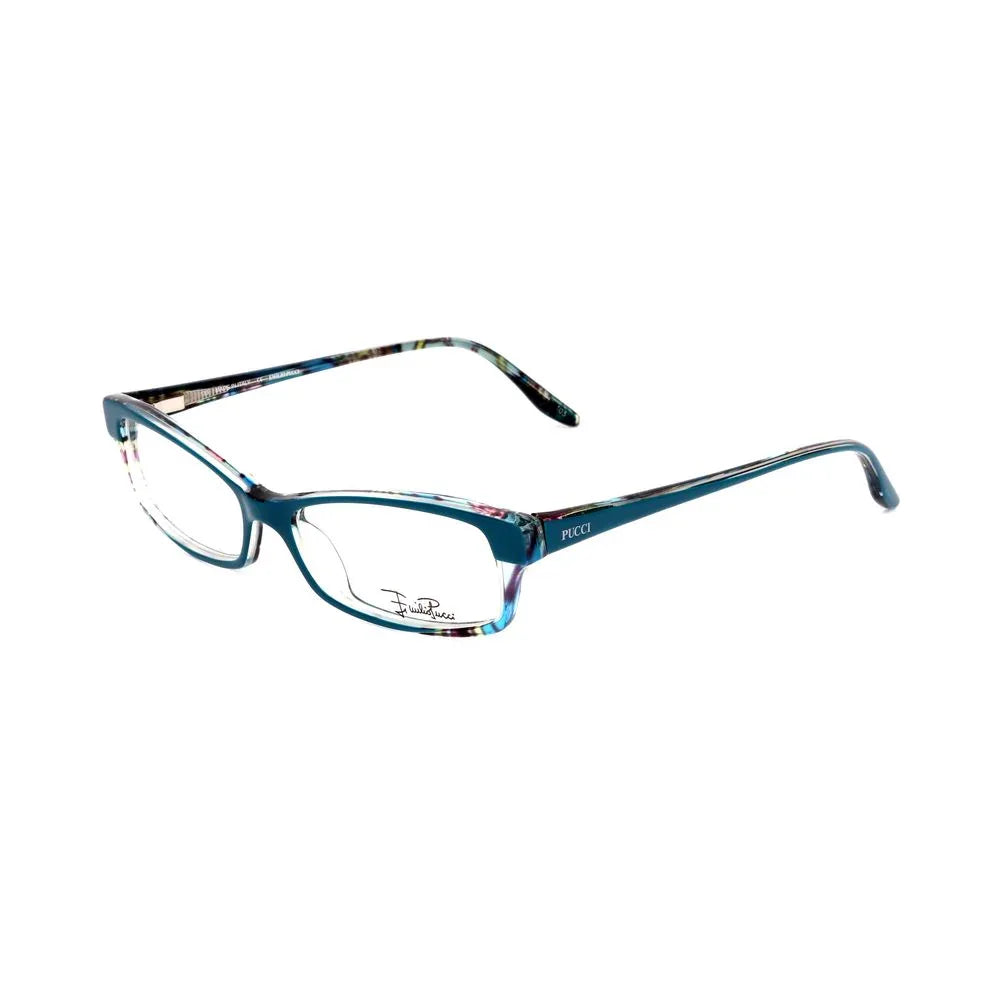 Emilio Pucci Blue Plastic Glasses (Frames) - Zeiniez