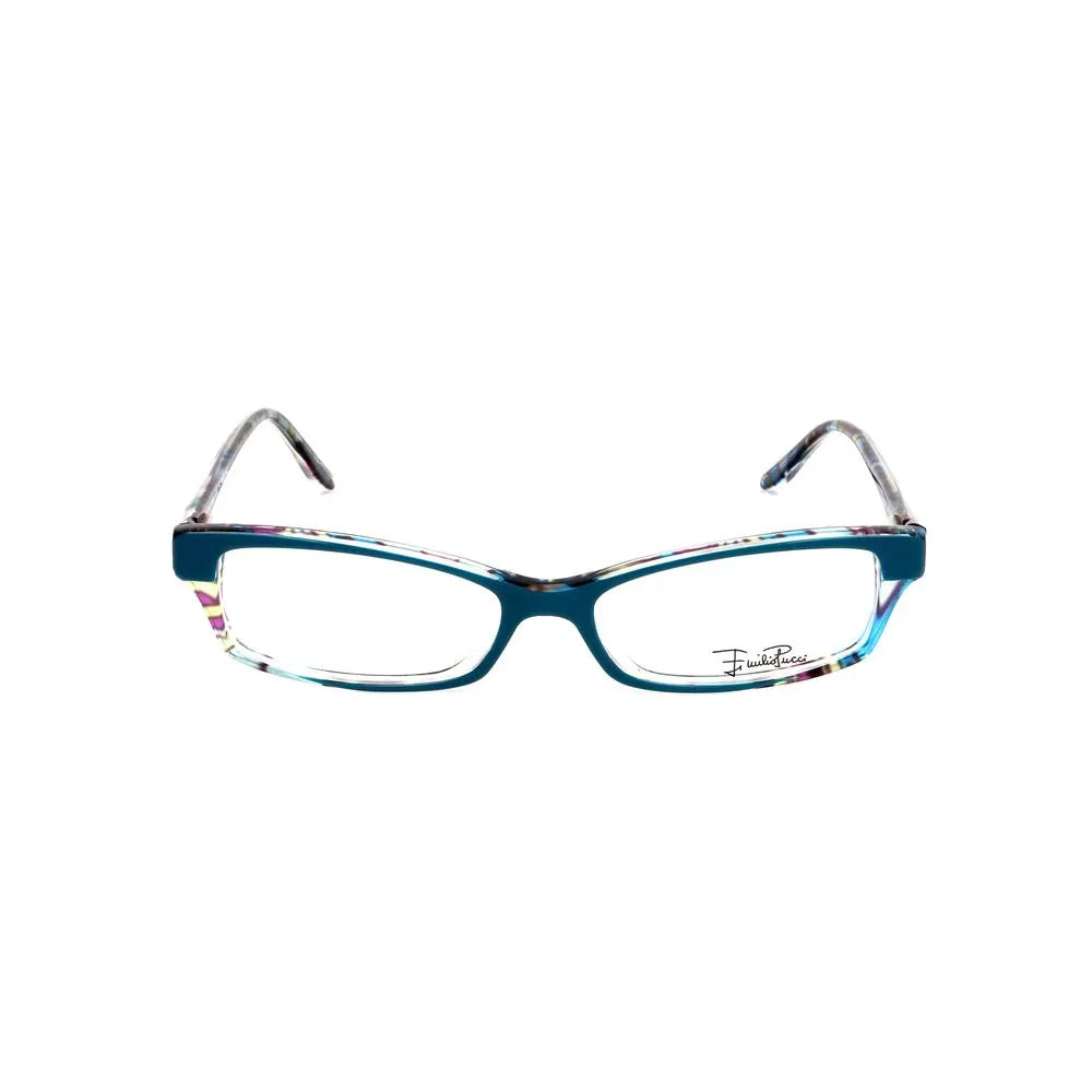Emilio Pucci Blue Plastic Glasses (Frames) - Zeiniez